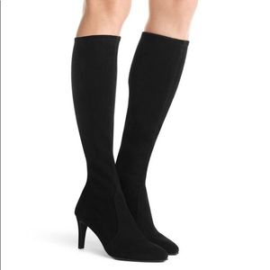 Stuart Weitzman Black Heeled Boots